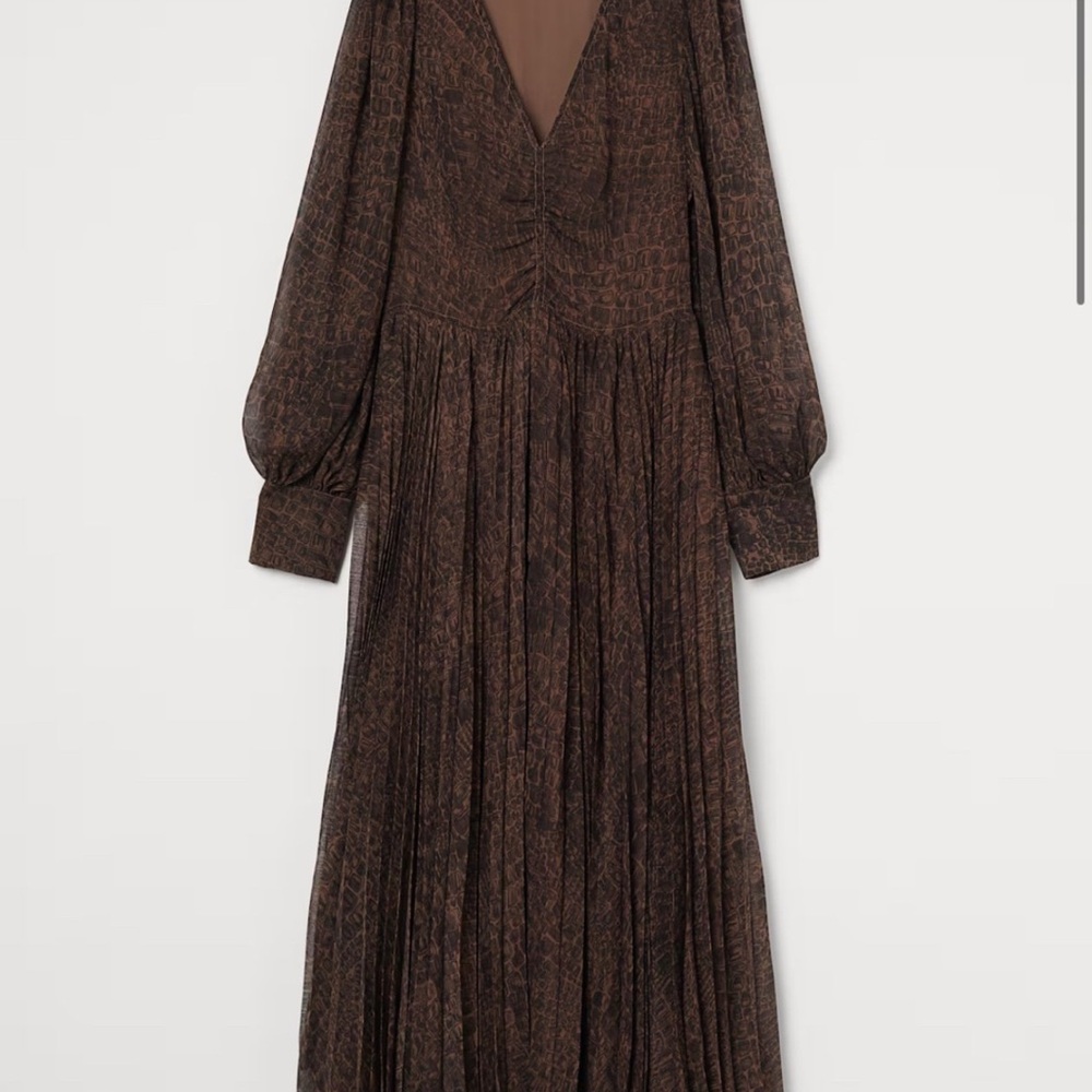 H&M animal print dress size XS
